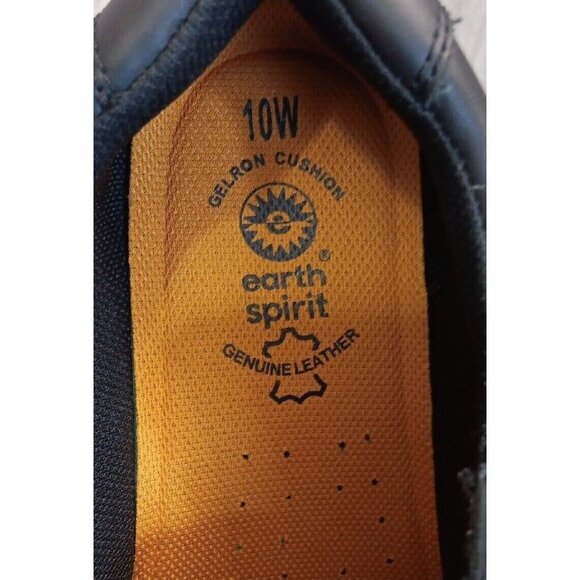 ✅Earth Spirit Layton Comfort Dress Shoe Mens 10W Gelron Walking Shoe Hook/Loop - Picture 4 of 9